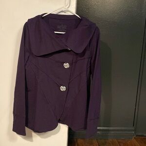 Plum neon Buddha jacket